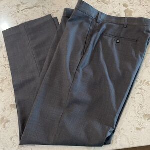 Dark gray suit pant